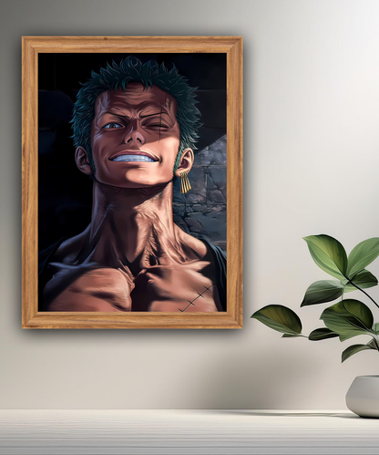 Cadre photo Zoro One Piece