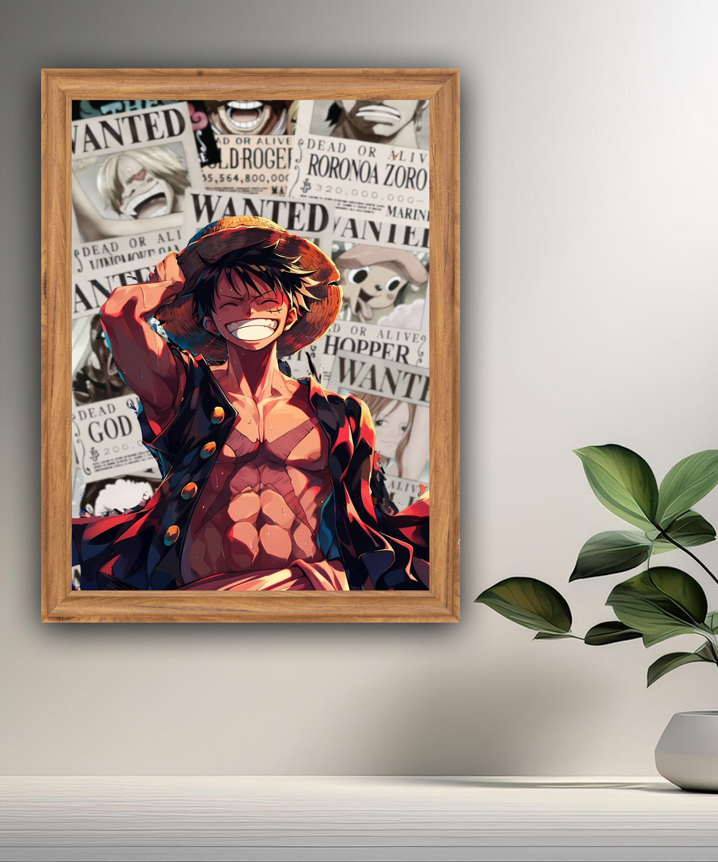 Cadre photo Luffy One Piece