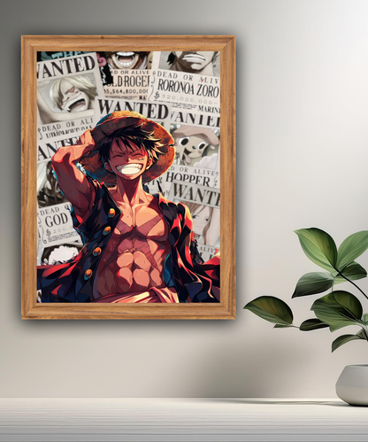 Cadre photo Luffy One Piece