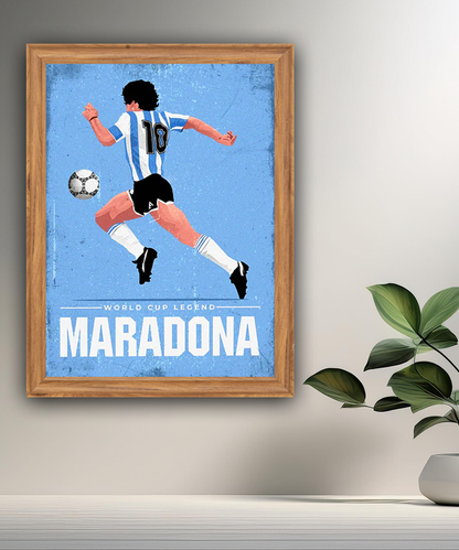 Cadre photo Diego Maradona