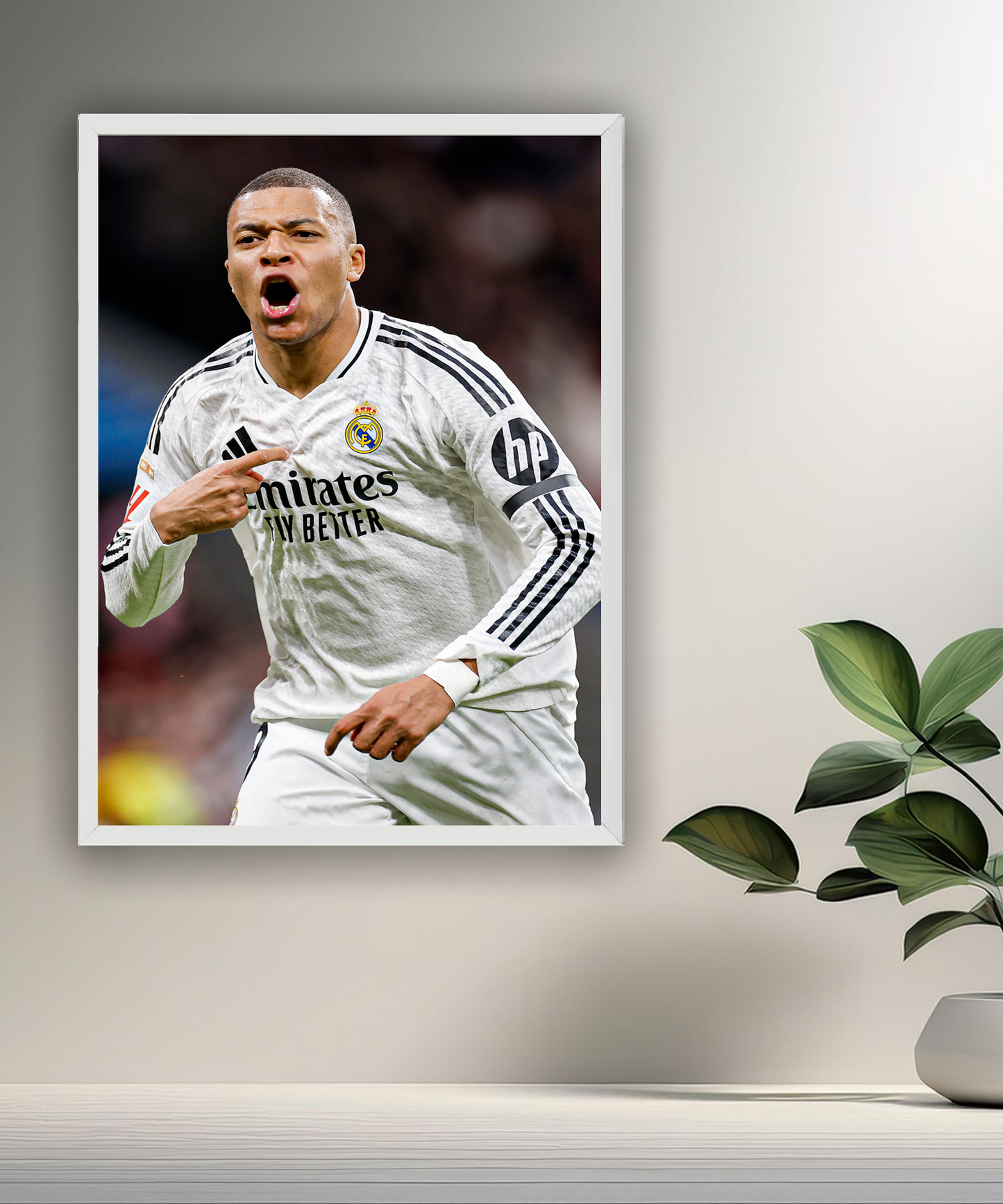 Cadre photo de Kylian Mbappé