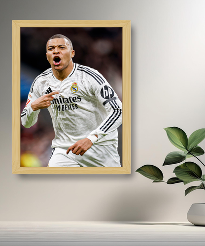 Cadre photo de Kylian Mbappé