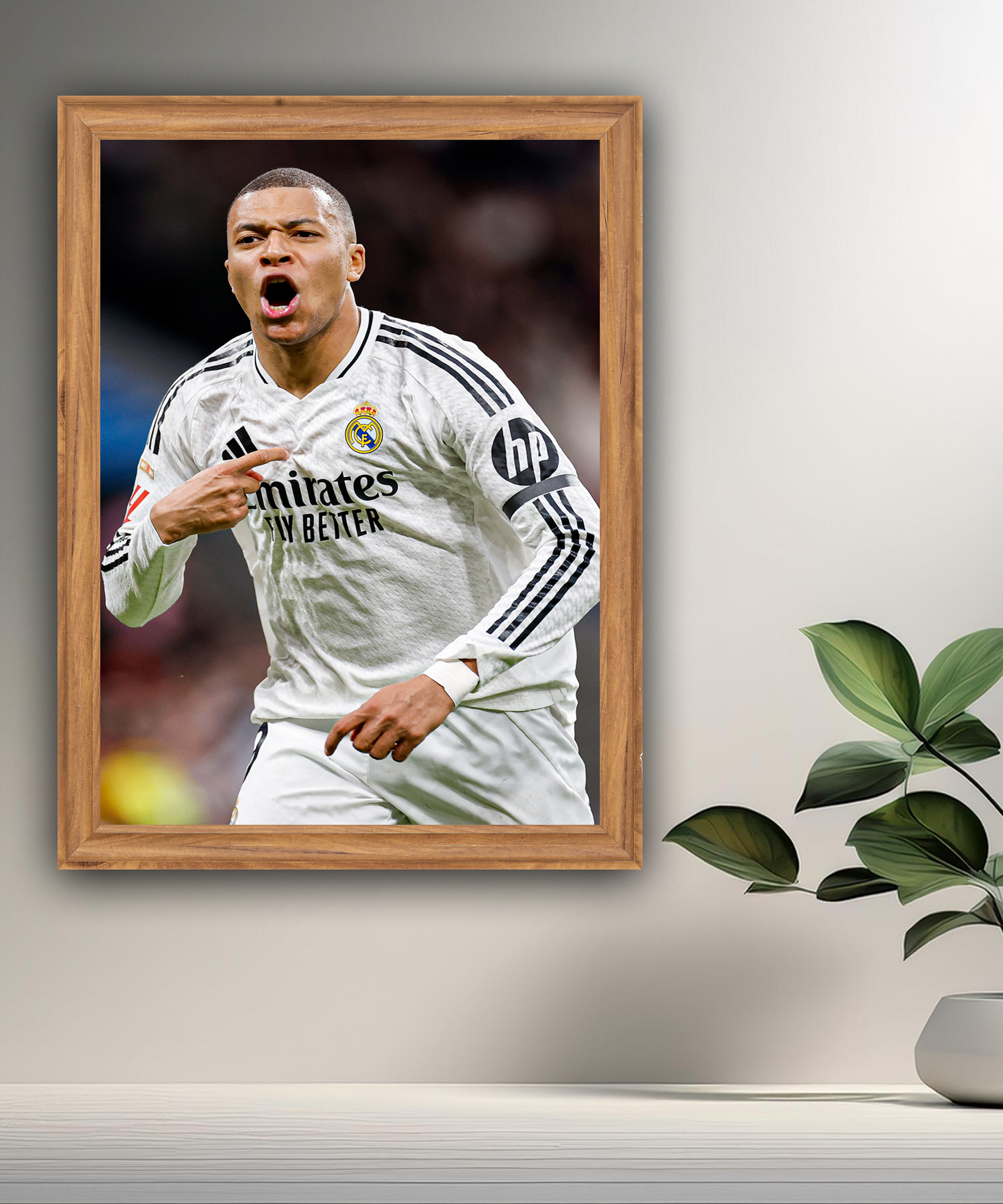 Cadre photo de Kylian Mbappé