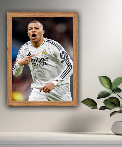 Cadre photo de Kylian Mbappé