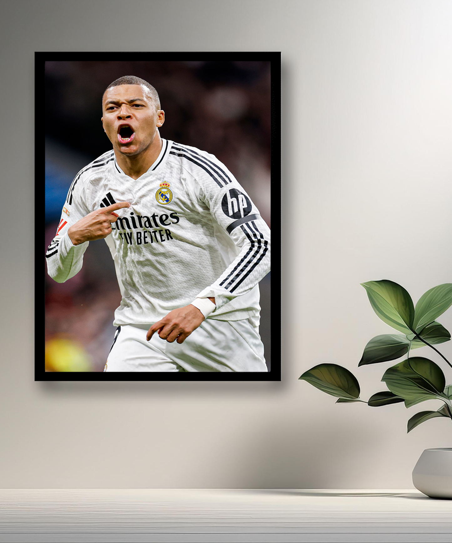 Cadre photo de Kylian Mbappé