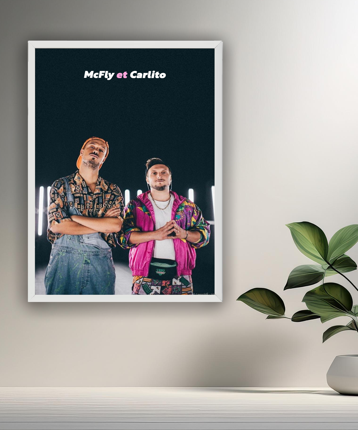 Cadre photo McFly et Carlito