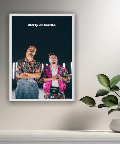 Cadre photo McFly et Carlito