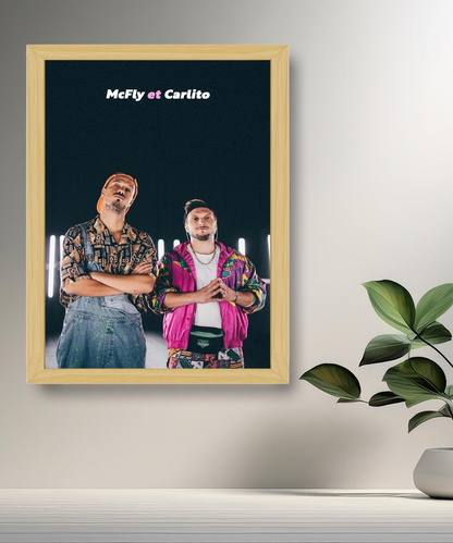 Cadre photo McFly et Carlito