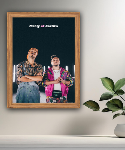 Cadre photo McFly et Carlito