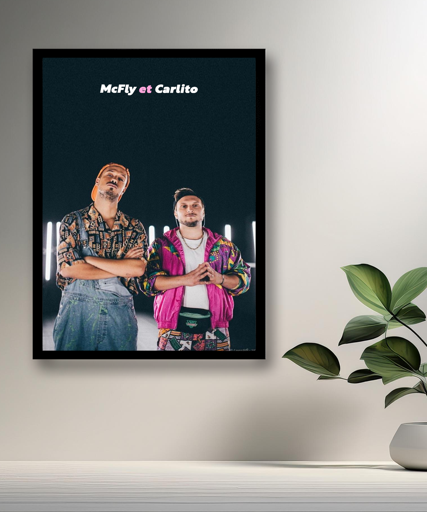 Cadre photo McFly et Carlito