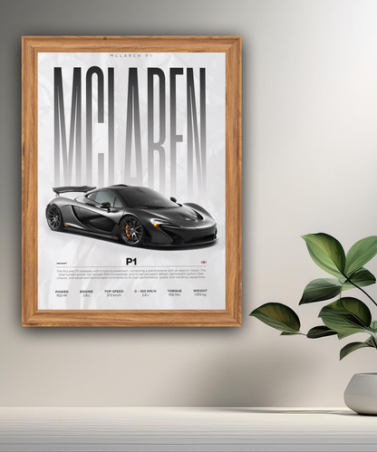 Cadre photo McLaren P1