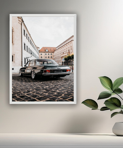 Cadre photo Mercedes Old School