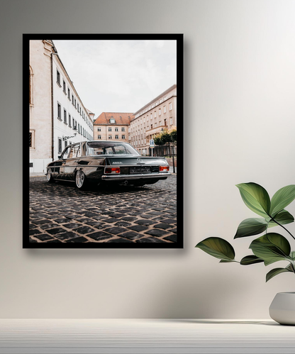 Cadre photo Mercedes Old School