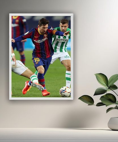 Cadre photo de Lionel Messi