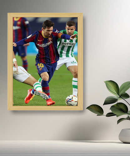 Cadre photo de Lionel Messi