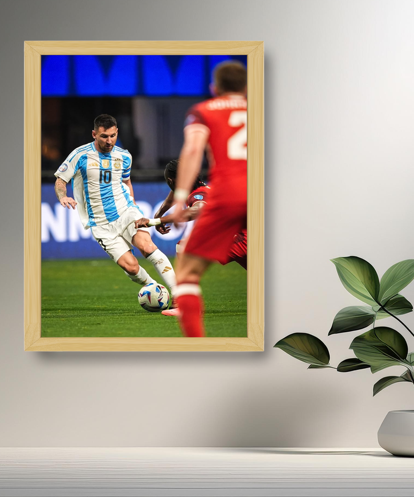 Cadre photo de Lionel Messi