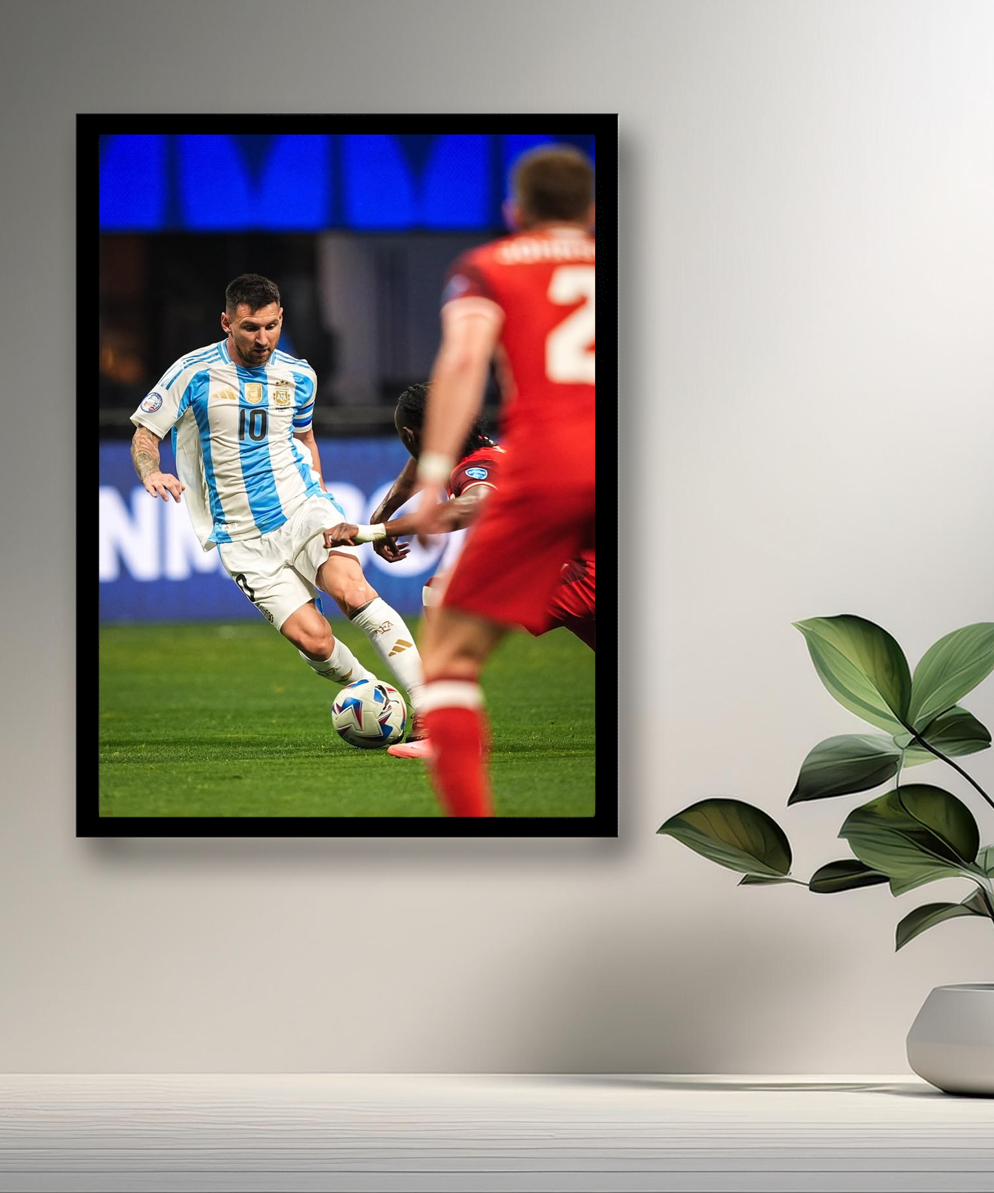 Cadre photo de Lionel Messi