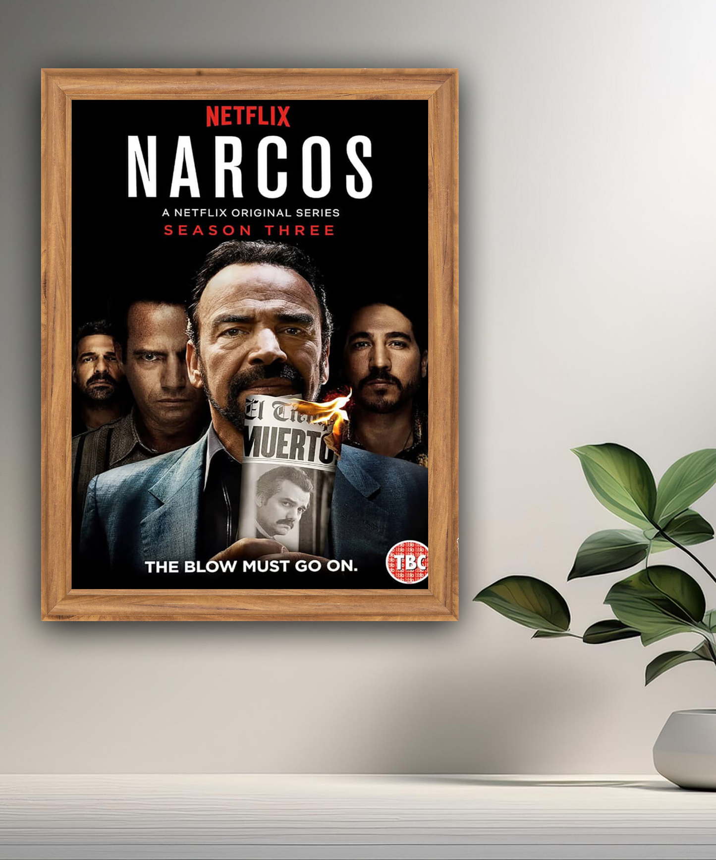 Cadre photo Narcos