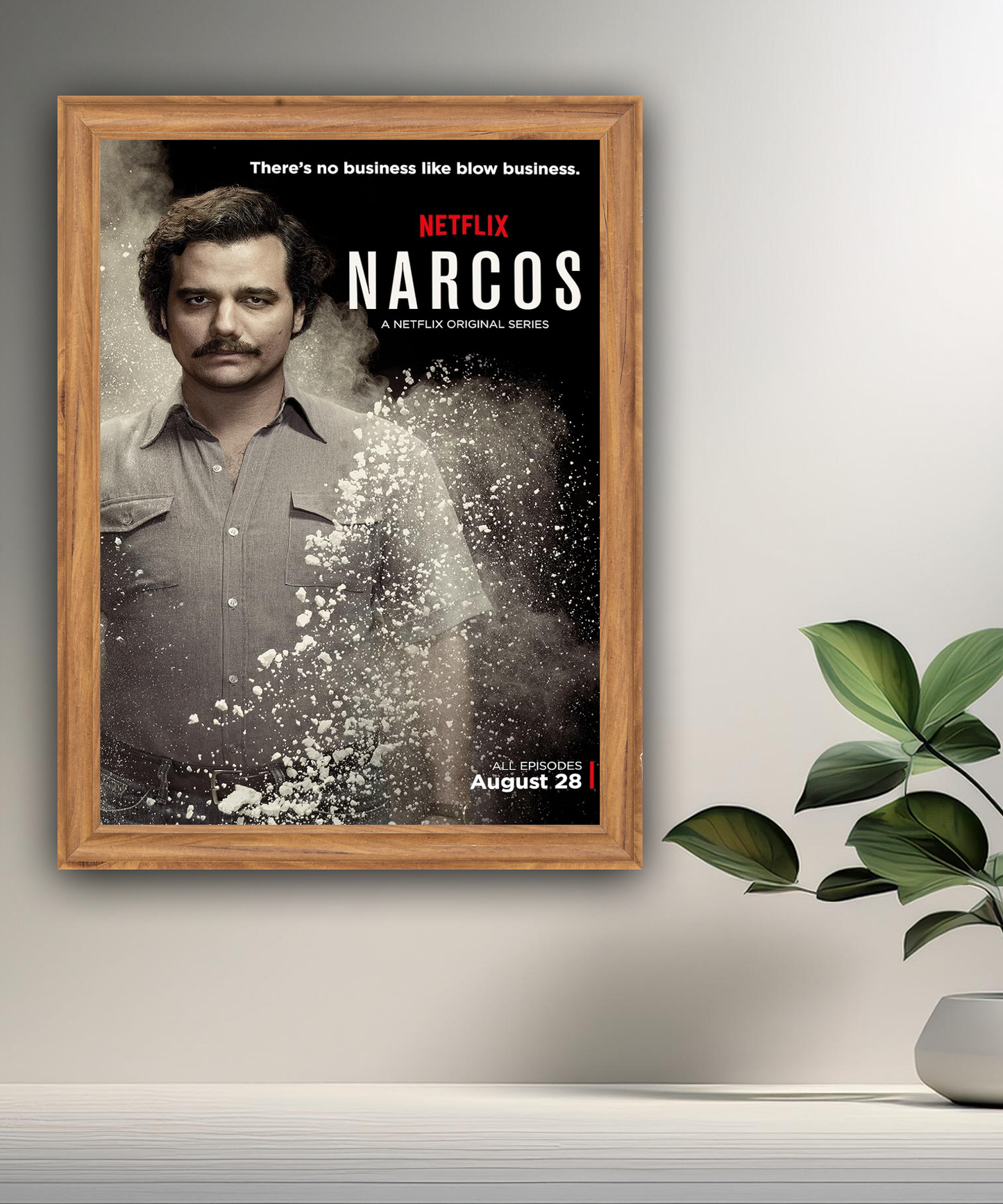 Cadre photo Narcos