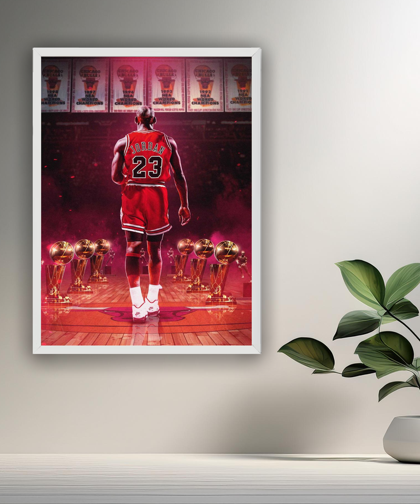 Cadre photo de Michael Jordan Basketball