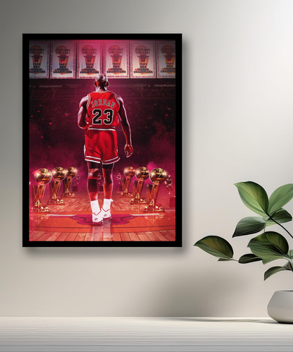 Cadre photo de Michael Jordan Basketball