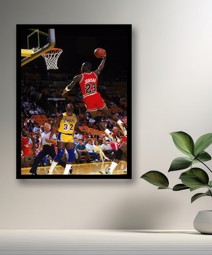Cadre photo de Michael Jordan
