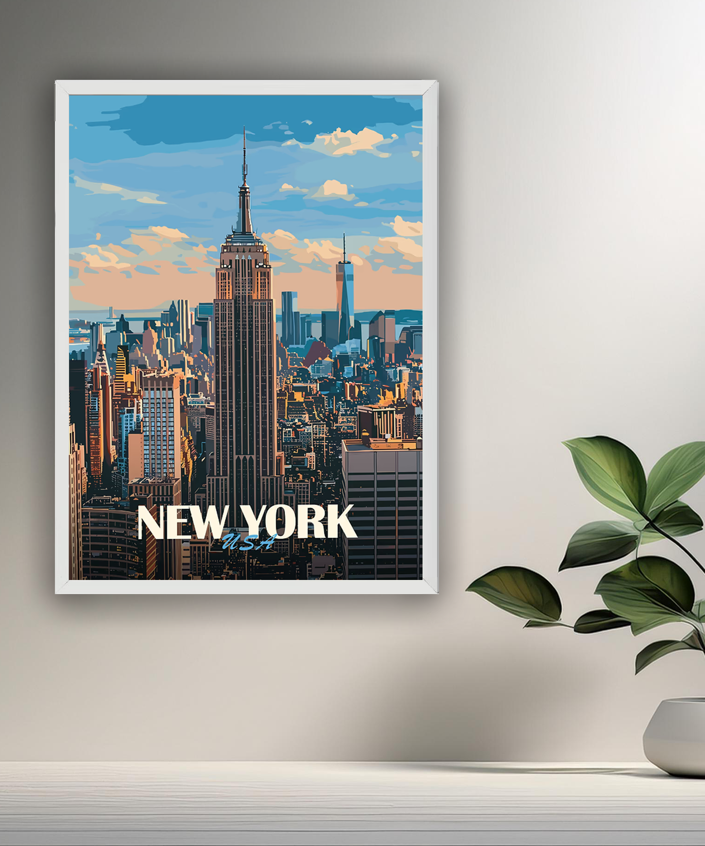 Cadre photo New-York USA