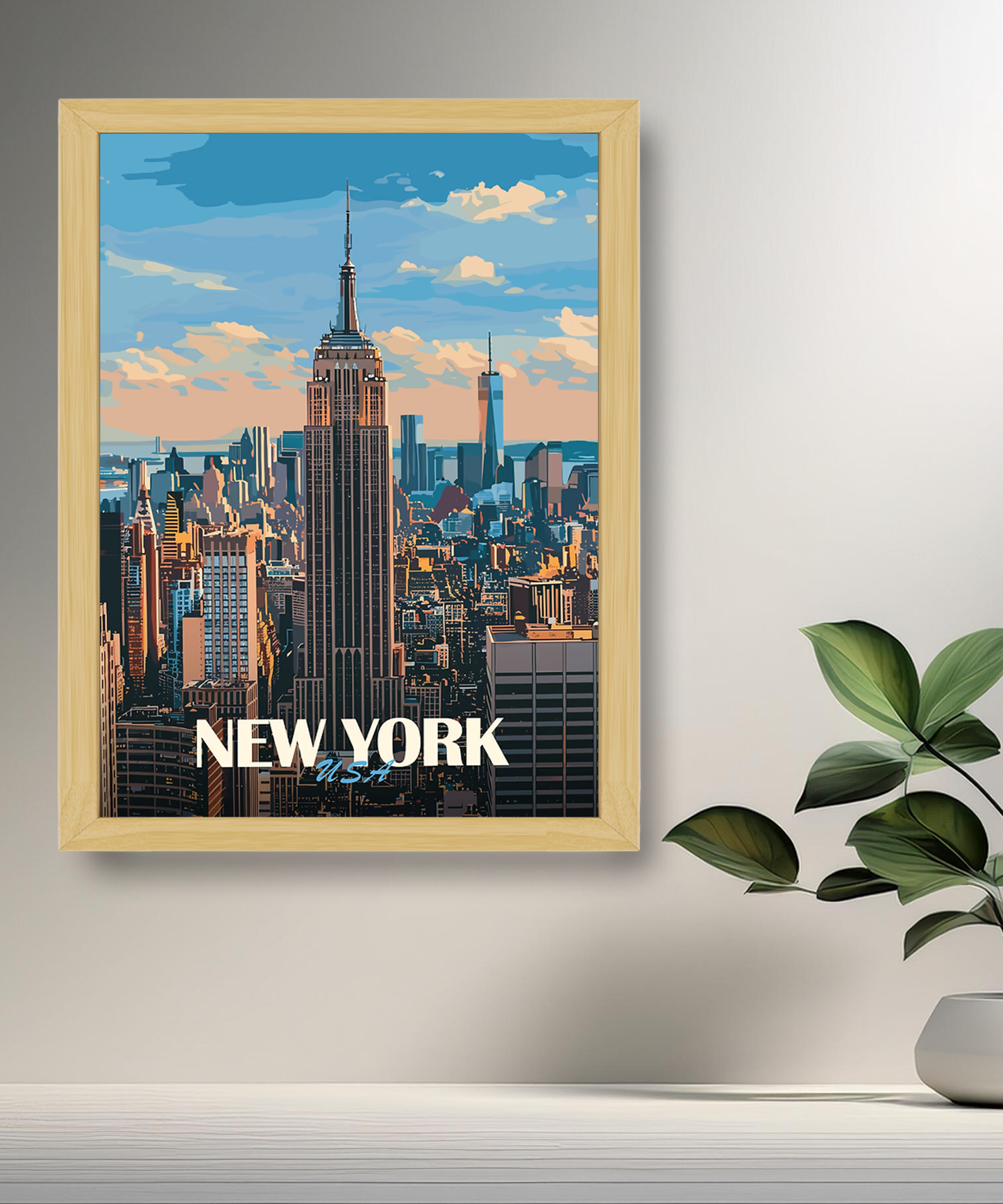 Cadre photo New-York USA