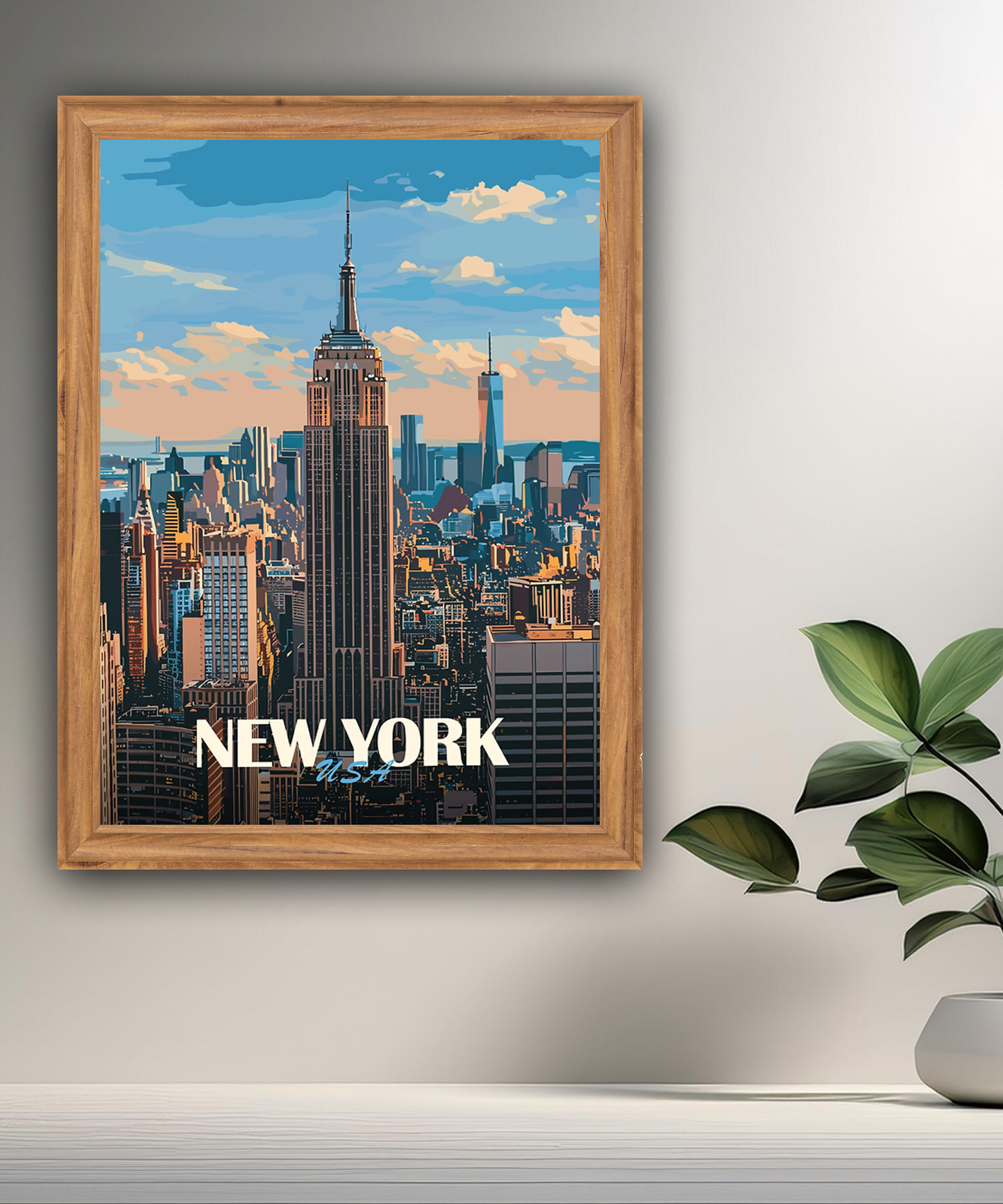 Cadre photo New-York USA