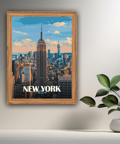 Cadre photo New-York USA