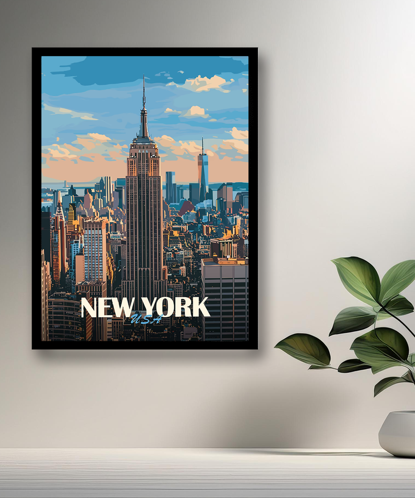 Cadre photo New-York USA