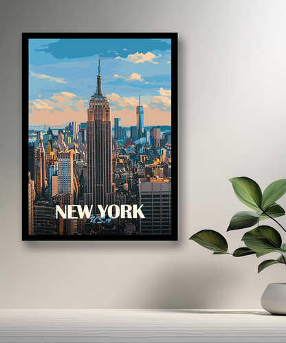 Cadre photo New-York USA