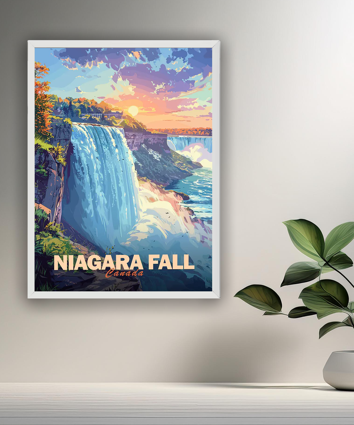 Cadre photo Niagara Fall Canada