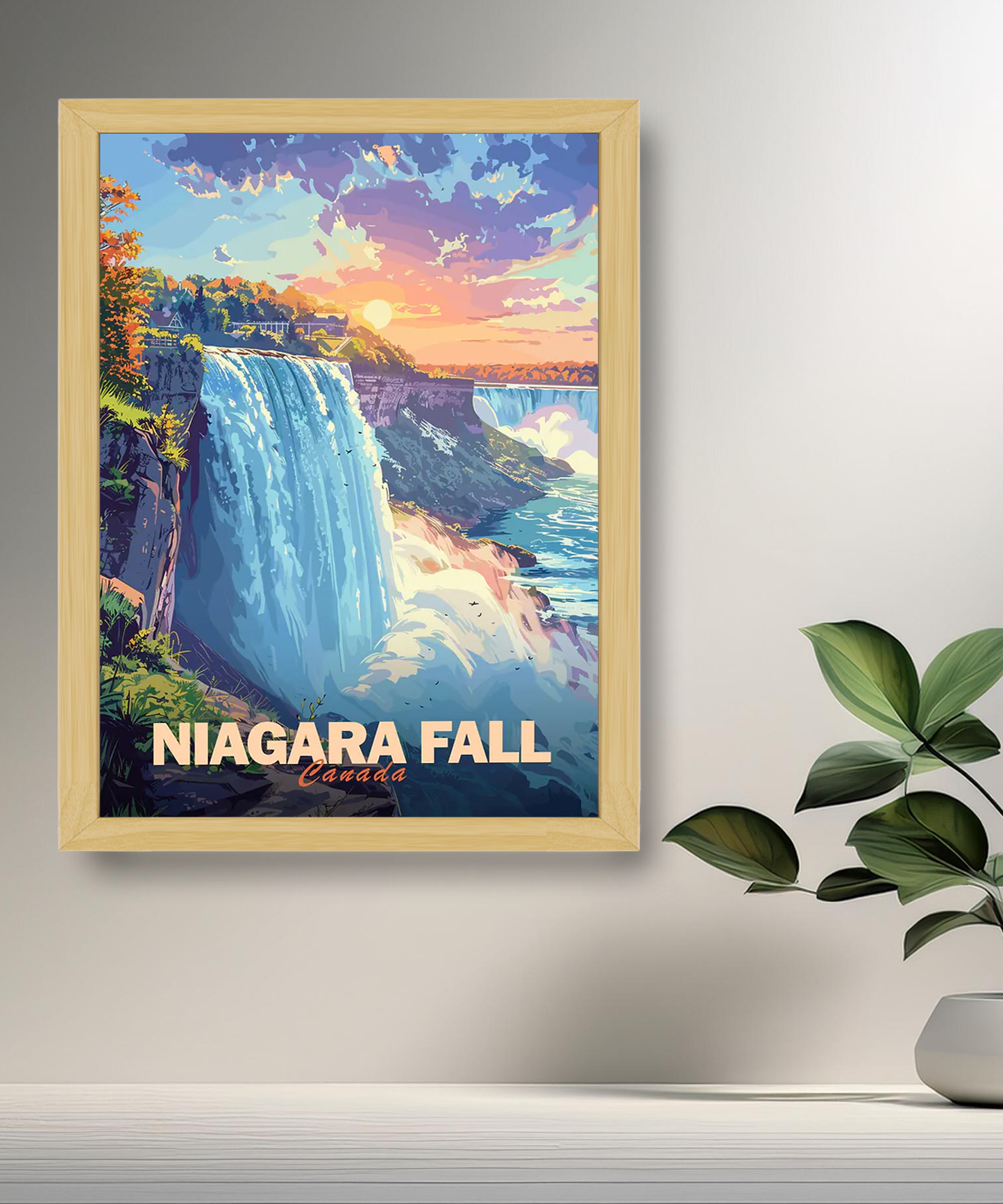 Cadre photo Niagara Fall Canada