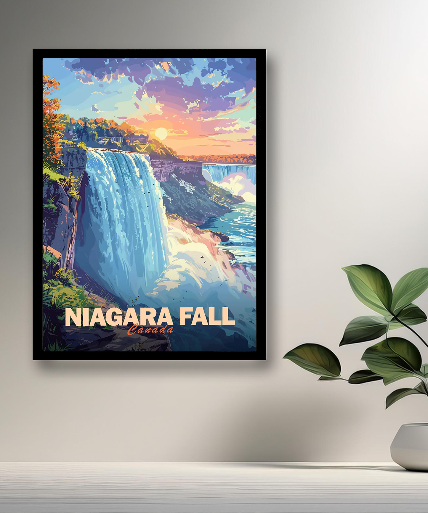 Cadre photo Niagara Fall Canada