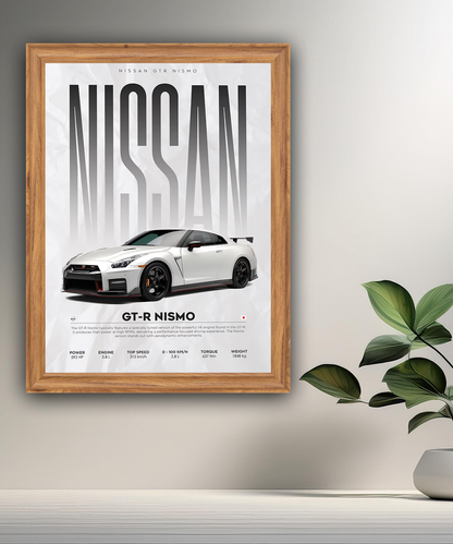 Cadre photo Nissan GT-R Nismo