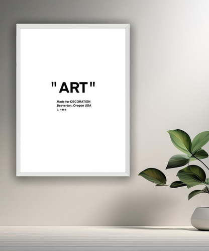 Cadre photo Off-White "Art"