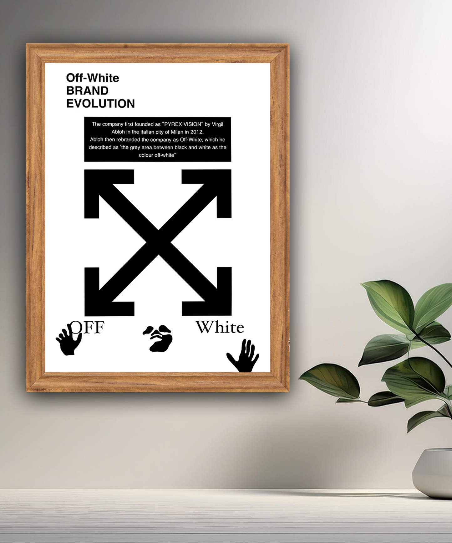 Cadre photo Off-White