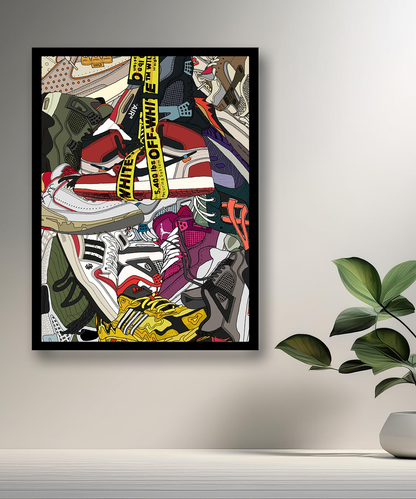 Cadre photo Off-White x Nike
