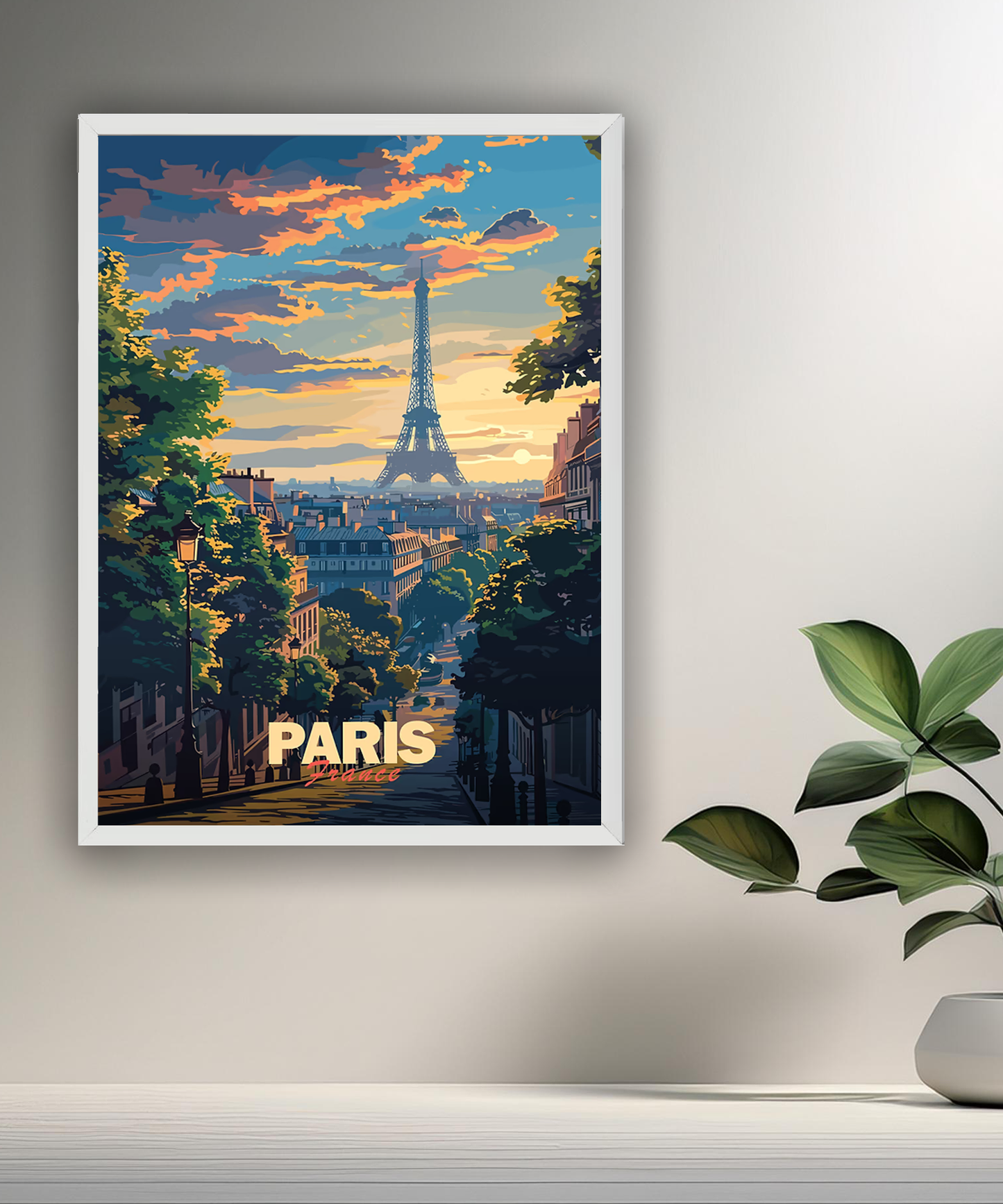 Cadre photo Paris France