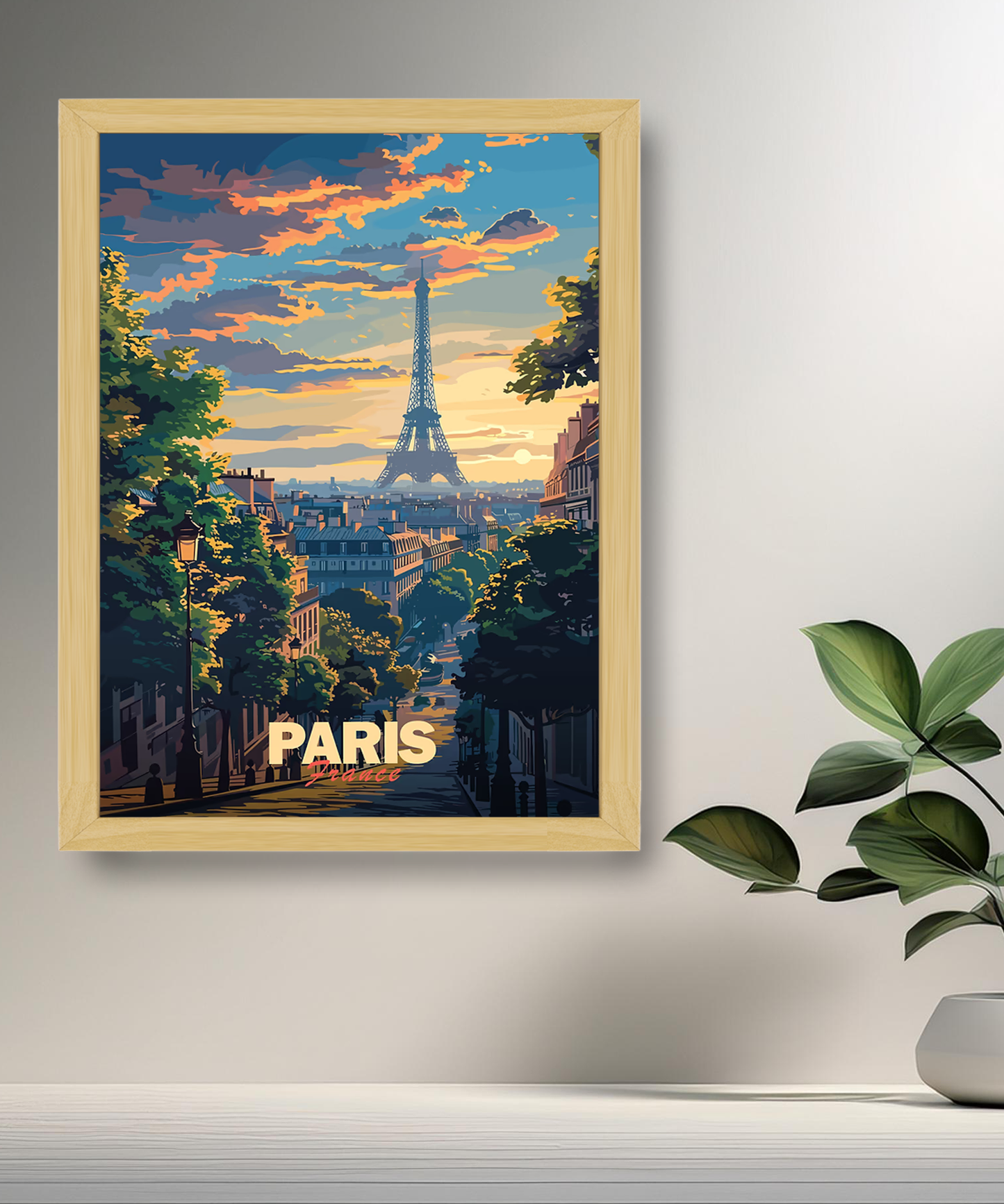 Cadre photo Paris France
