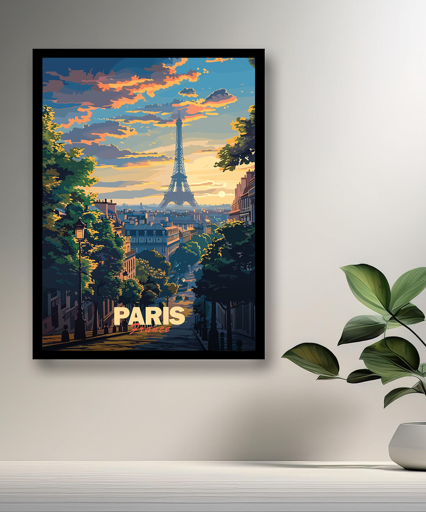 Cadre photo Paris France