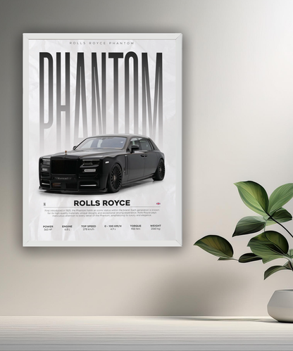 Cadre photo Rolls Royce Phantom