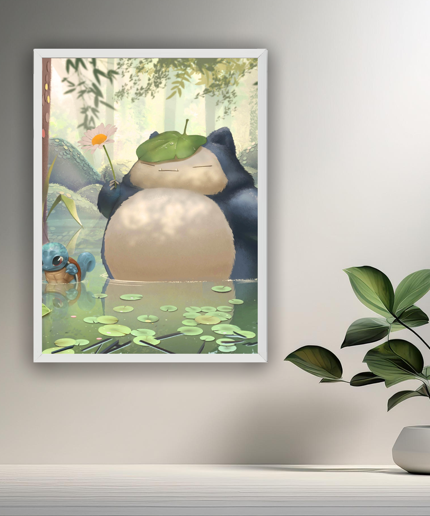Cadre photo de Ronflex Pokémon