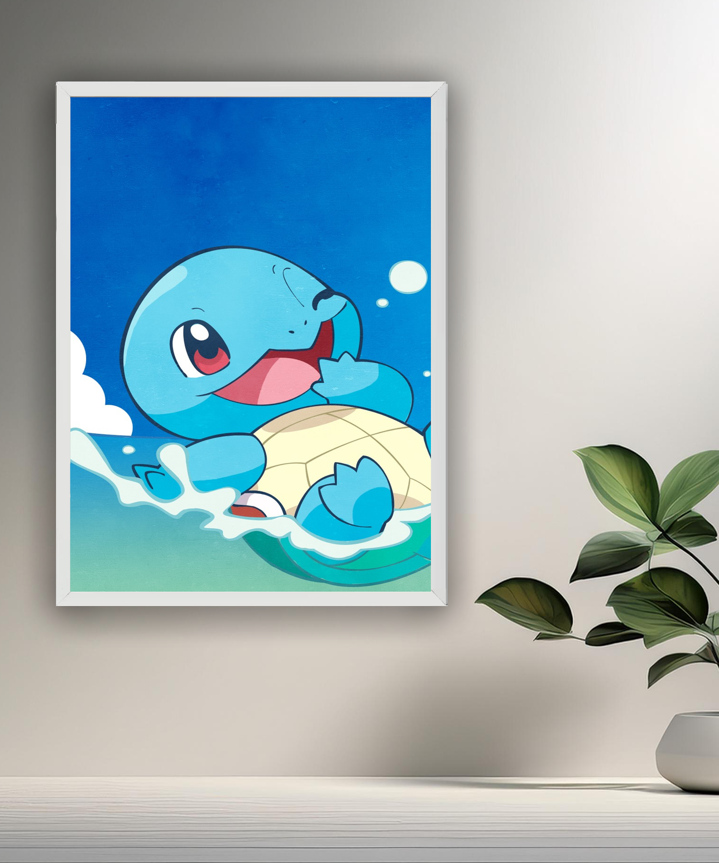 Cadre photo de Carapuce Pokémon