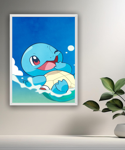 Cadre photo de Carapuce Pokémon