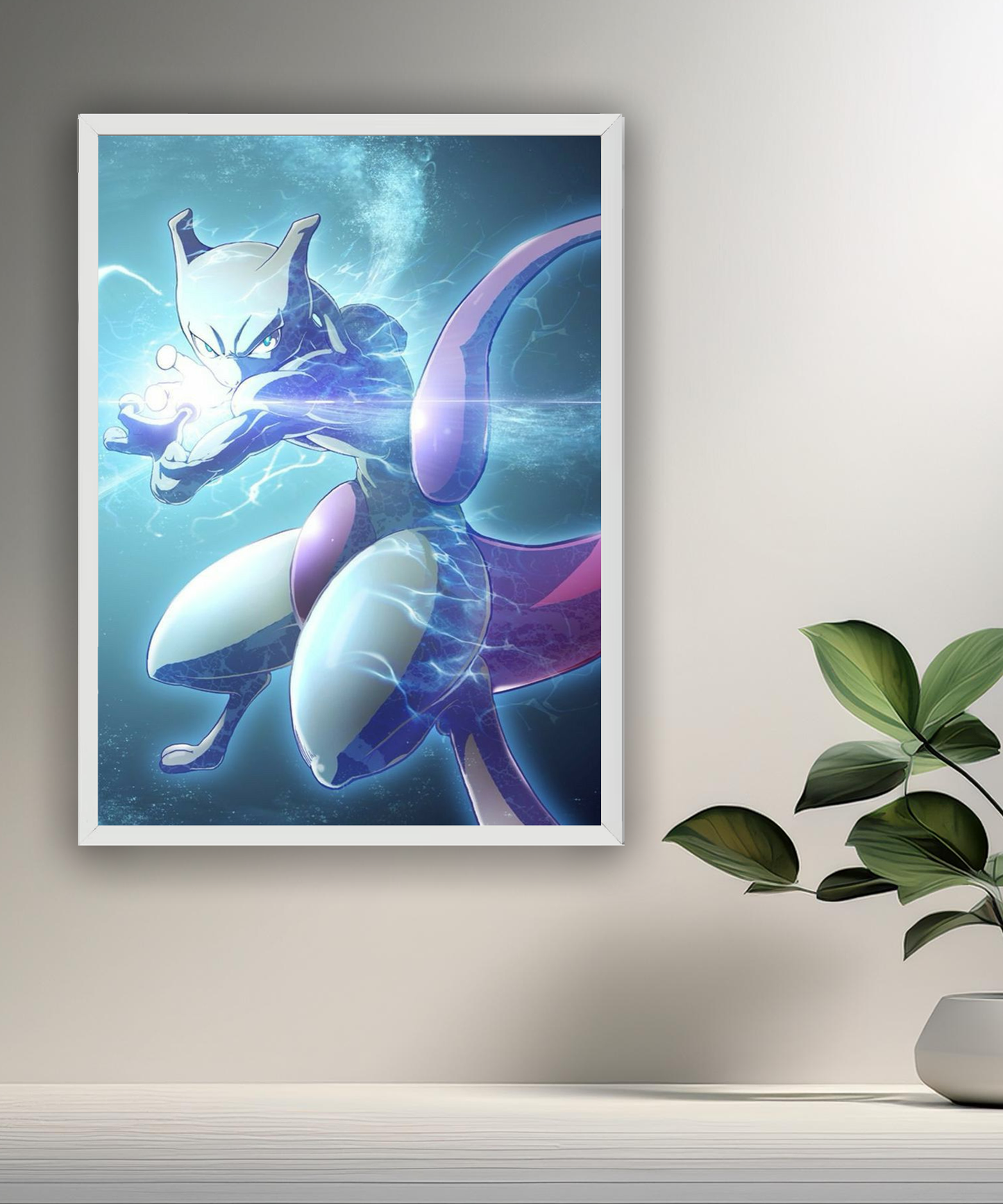 Cadre photo de Mewtwo Pokémon