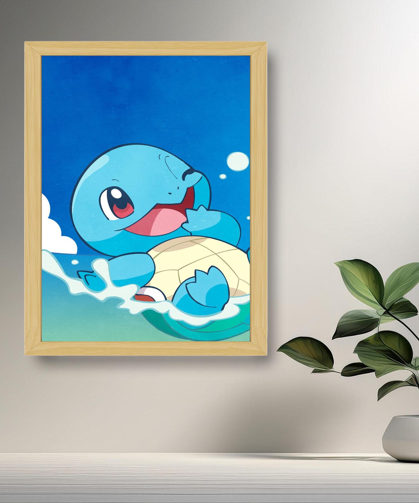Cadre photo de Carapuce Pokémon