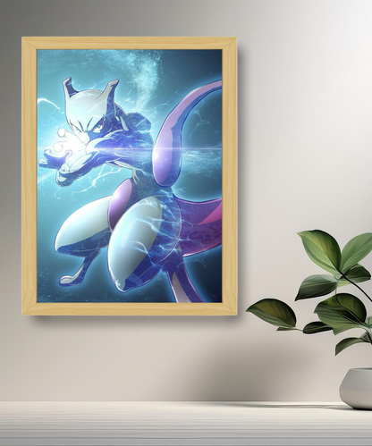 Cadre photo de Mewtwo Pokémon