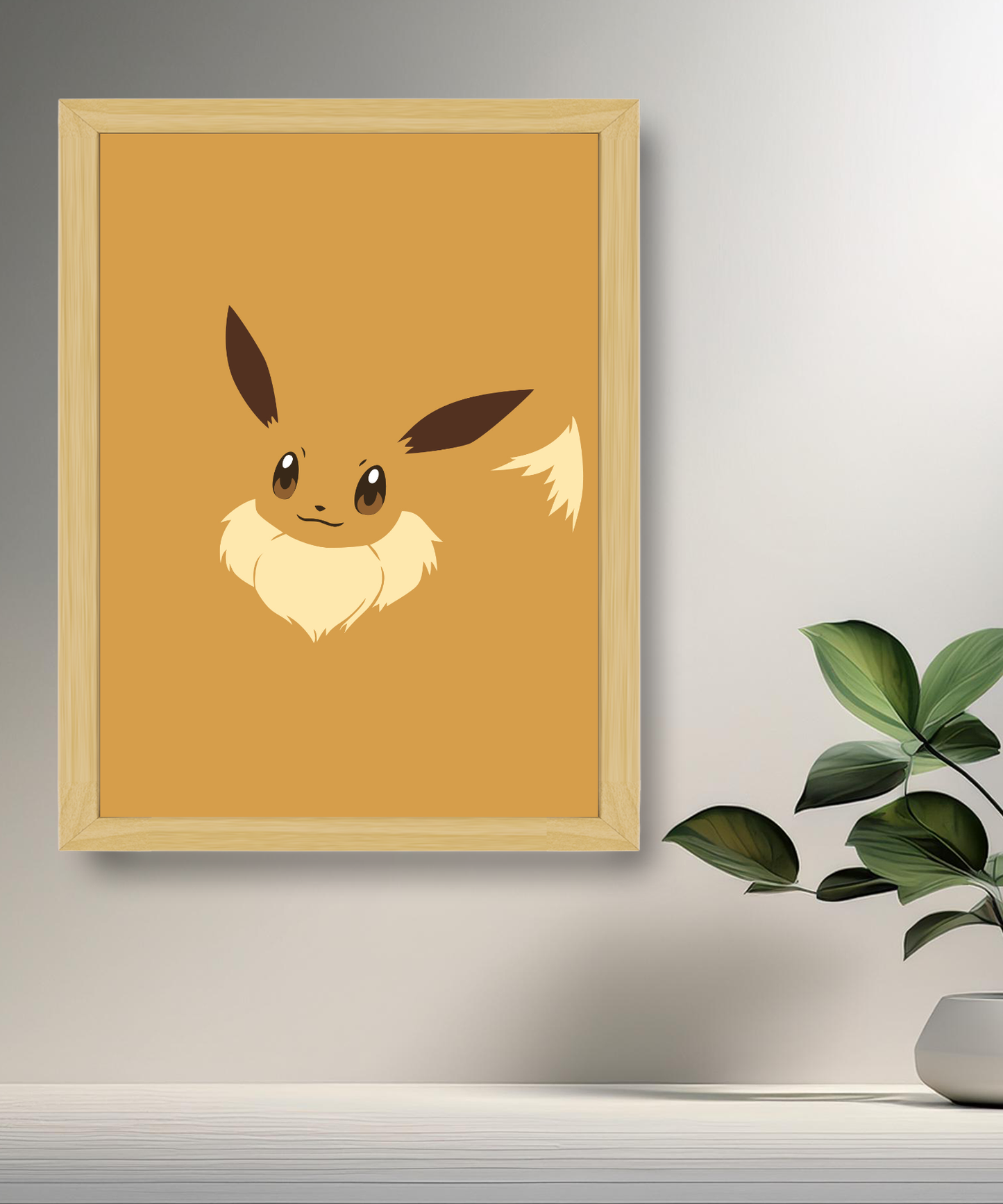 Cadre photo de Evoli Pokémon